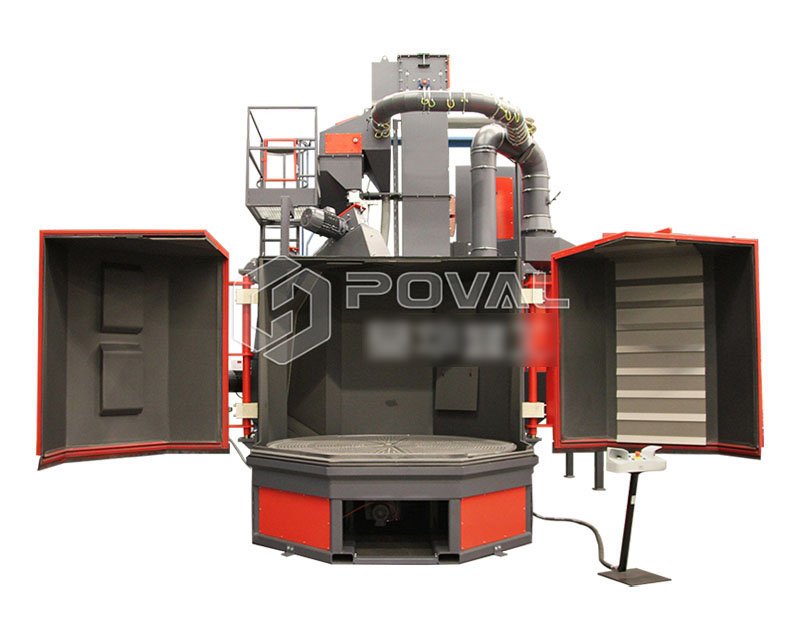 轉(zhuǎn)臺式強化、拋丸清理機