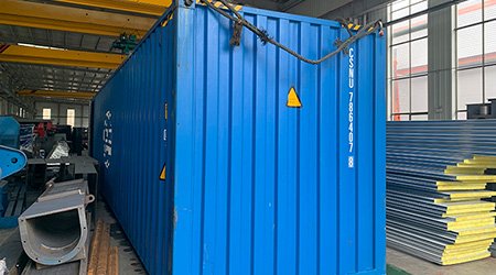 Q6927鋼板拋丸機(jī)發(fā)往匈牙利