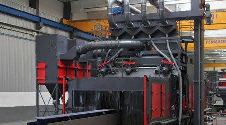 工型鋼使用什么拋丸機？清理效果怎么樣？