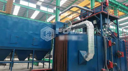 塔吊使用什么拋丸機清理？還可以清理什么工件？